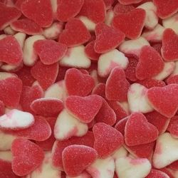 Coeur Blanc Et Rouge Acide
