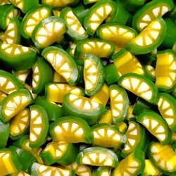 Tranches de citron lime - VIDAL - ( 100G )